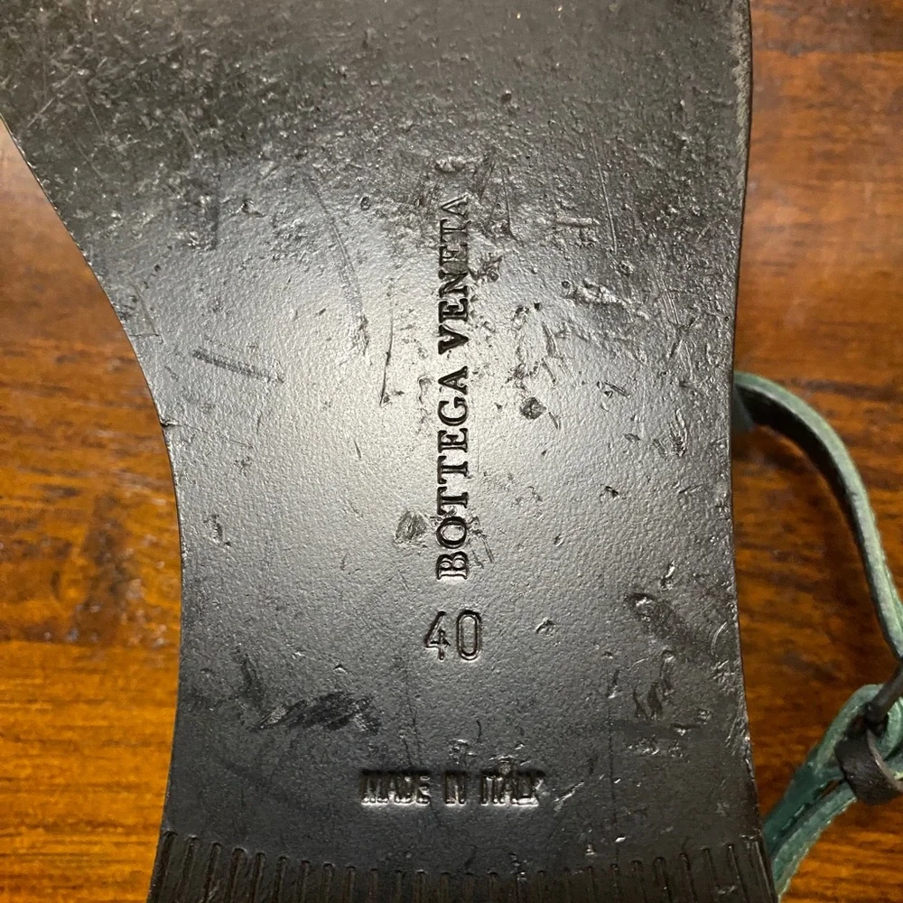 Leather Bottega Veneta Sandals - Picture 5 of 5